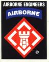  Army Airborne Engineers Decal