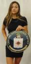 Central Intelligence Agency CIA  All Metal Sign 14" Round