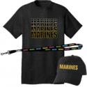 MARINES Repeat Gift Pack.  AVAILABLE IN: YELLOW (as shown), PINK, LIGHT BLUE AND