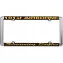 UNITED STATES ARMY 101ST AIRBORNE SCREAMING EAGLES THIN RIM LICENSE PLATE FRAME