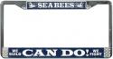 Navy Seabees Can Do  License Plate Frame 