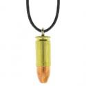 9mm Brass Bullet Necklace