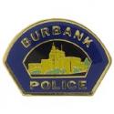Burbank, CA Police Patch Pin