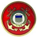 Coast Guard Logo Pin