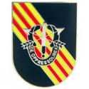 Special Forces 5th Group (Vietnam) Flash with Crest Pin