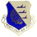 21st Air Force Pin