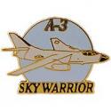 A3 Skywarrior Fighter & Bomber Pin (Whale)