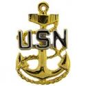 Navy Basic Chief Petty Officer Pin