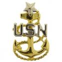Navy Senior Chief Petty Officer Pin