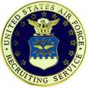 Air Force Recruiting BDG Pin
