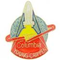 NASA Columbia, Young, Crippen Pin