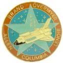 NASA Columbia, Brand, Overmyer, Allen, Lenior Pin