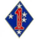 1st Marine Division Vietnam Pin