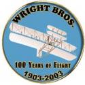 Wright Brothers 100 Year Pin