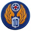 10th Air Force Patch WWII