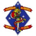 1st Battalion 4th Marines (old) Patch