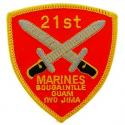 21st Marines Patch