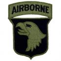Army 101st Airborne Division Patch OD