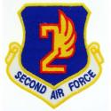 2nd Air Force Patch