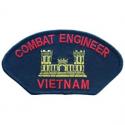 Army Combat Engineer  Vienam Veteran Hat Patch