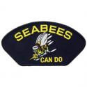 Seabees Navy Hat Patch