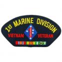 1st Marine Division Hat Patch