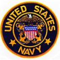 Navy Logo Patch