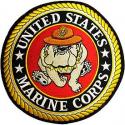 Large USMC Bulldog Patch