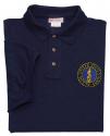 Army National Guard Circle Direct Embroidered Navy Polo