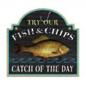 Fish and Chips Sign