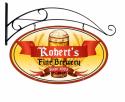 FINE BREWERY DOUBLE  PERSONALIZED Metal Sign 