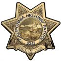 California Highway Patrol (Assistant Chief ) Badge all Metal Sign with your badg