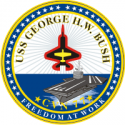 CVN-77 USS George H.W. Bush  Decal
