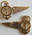 WW I Naval Aviation Observer Wing Sterling w Gold 