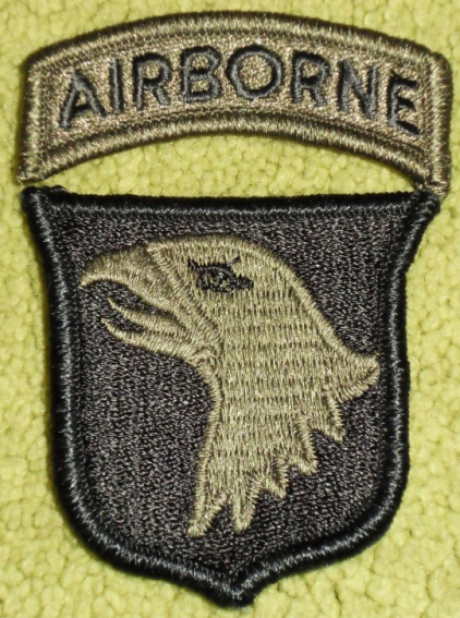 101st Airborne Subdued Patch | North Bay Listings