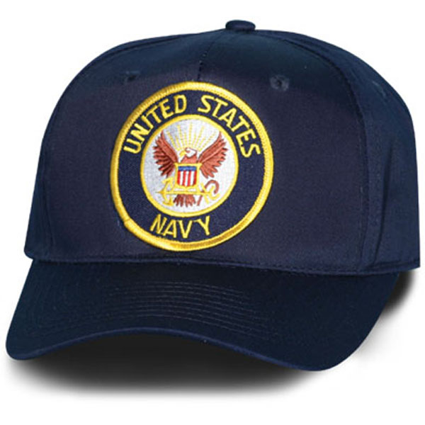 United States Navy Patch Navy Blue Ball Cap | North Bay Listings