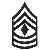 USMC E-8 1st Sergeant Rank pin Black | North Bay Listings