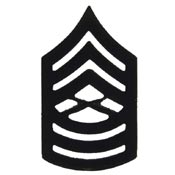 USMC E-8 Master Sergeant Rank pin Black | North Bay Listings