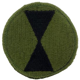 7th Infantry Divison Patch | North Bay Listings