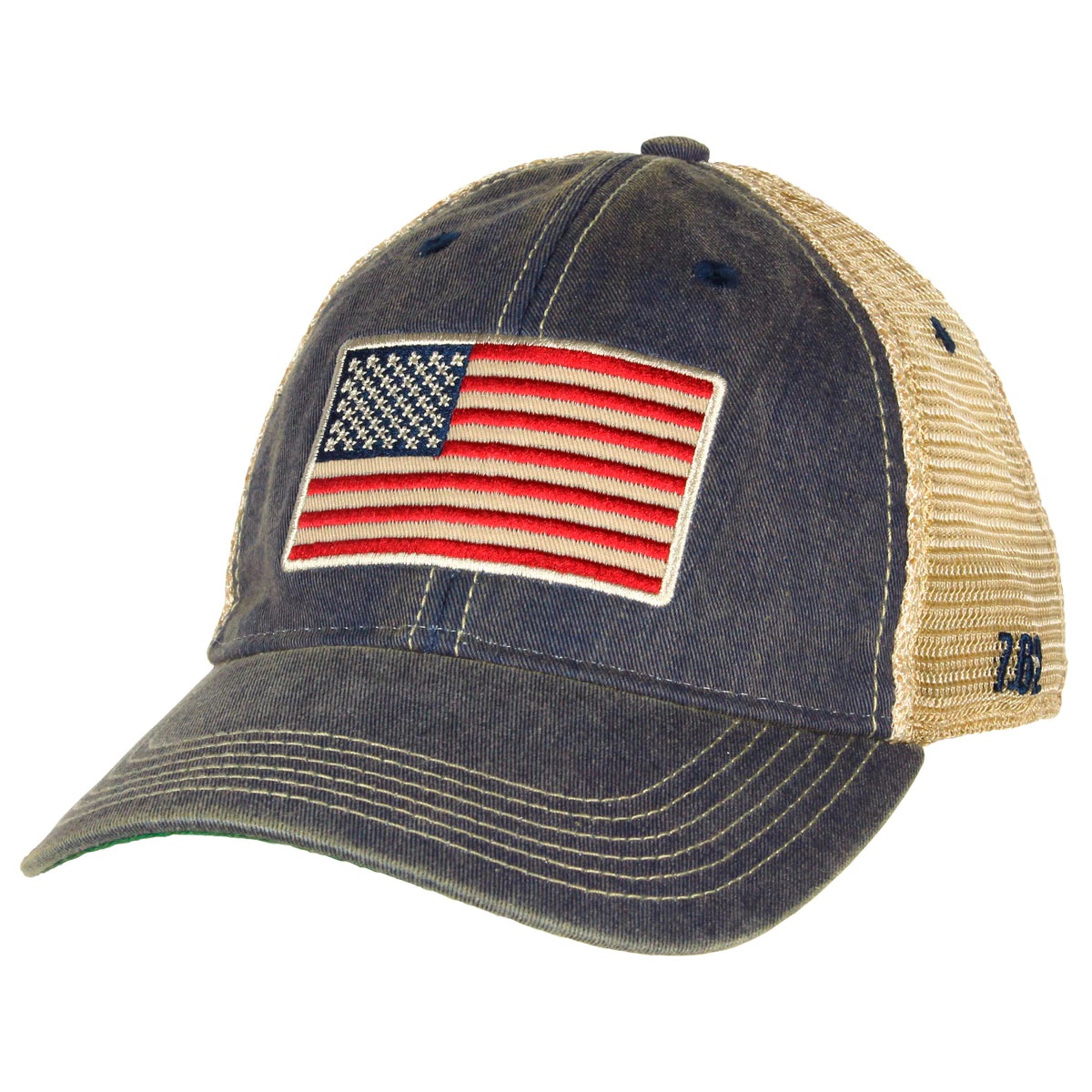 American Flag Vintage Trucker Hat | North Bay Listings