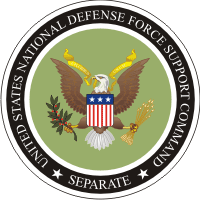 U.S. National Defense Force Support Command (Separate) Decal | North ...