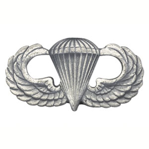 Parachutes Wings Basic Silver Oxide Mini Size | North Bay Listings