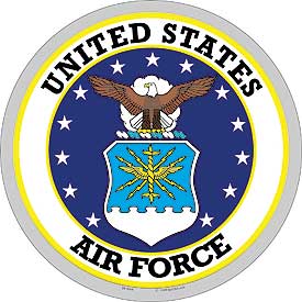 Large US Air Force Decal | North Bay Listings