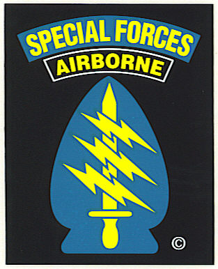 Special Forces Shoulder Patch SSI Decal | North Bay Listings