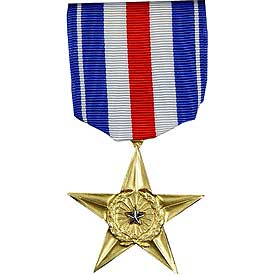 Silver Star Medal Full Size | North Bay Listings