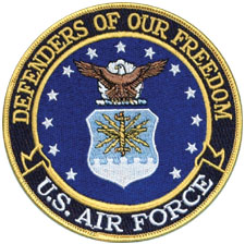 Air Force Defenders Of Our Freedom US Air Force Patch | North Bay Listings