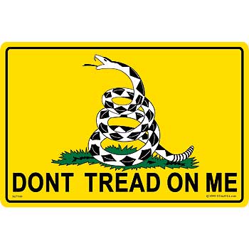 DONT TREAD ON ME ALUMINUM Sign | North Bay Listings