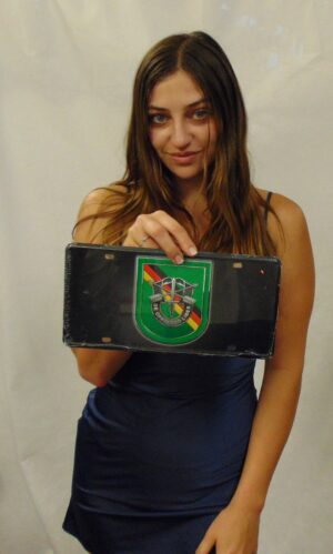 10th Special Forces Group (EUROPE) 12 x 6" all Metal License