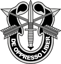 Special Forces Crest Decal