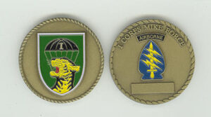 Special Forces Mike Force I CORPS Challenge Coin with Tiger
